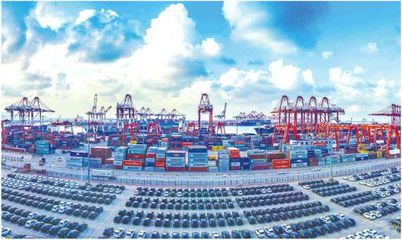 改革作楫開放為帆，駛向更加壯闊的進出口航程